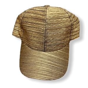 ❣️2/$30❣️ Super cute gold baseball cap